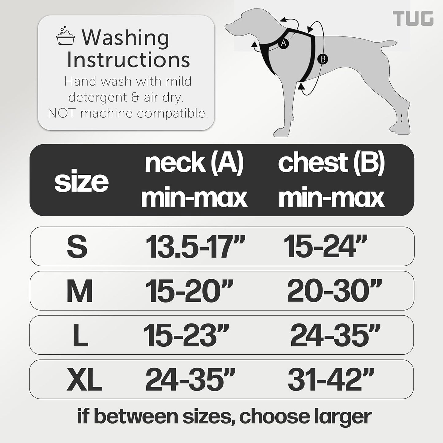 Grab Dog Harness | Integrated Traffic Leash Magnetically Attached for Quick Control (Medium/Cream)