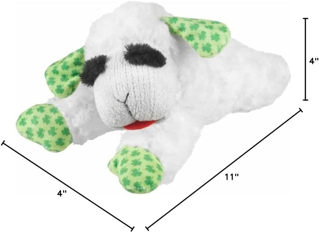 Shamrocks St Patrick'S Day Lamb Chop Dog Plush Toy