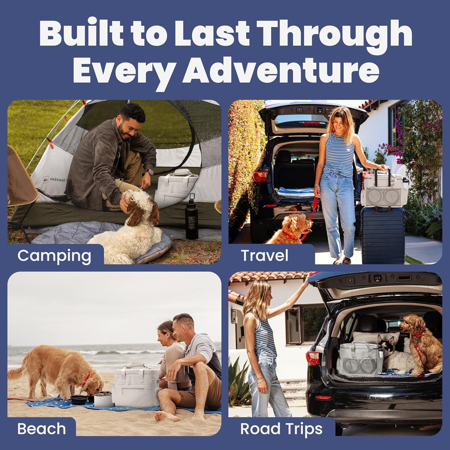 The Original Doggy Bag™ Travel Set- Beige