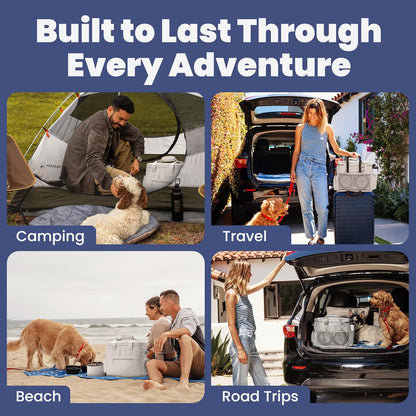 The Original Doggy Bag™ Travel Set- Beige