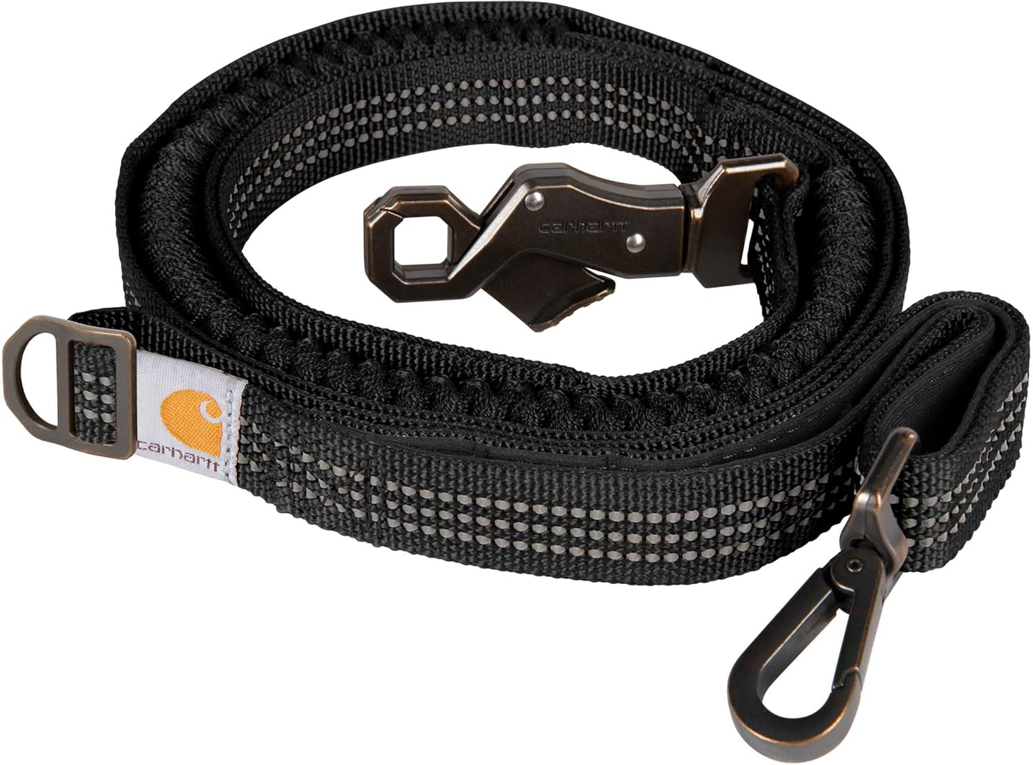 Carhartt Shock-Absorbing Reflective Dog Leash Black