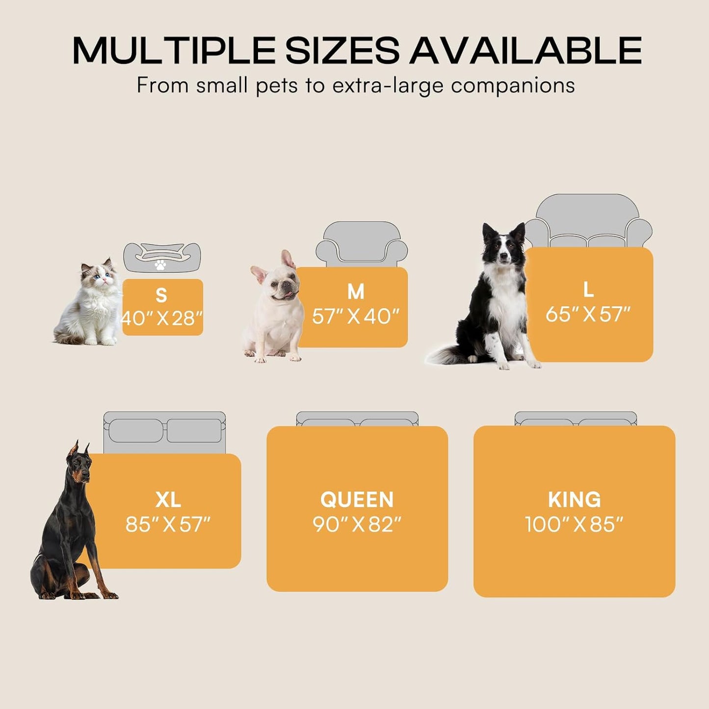 Waterproof Sherpa Pet Blanket Black Small（40" X 28"）