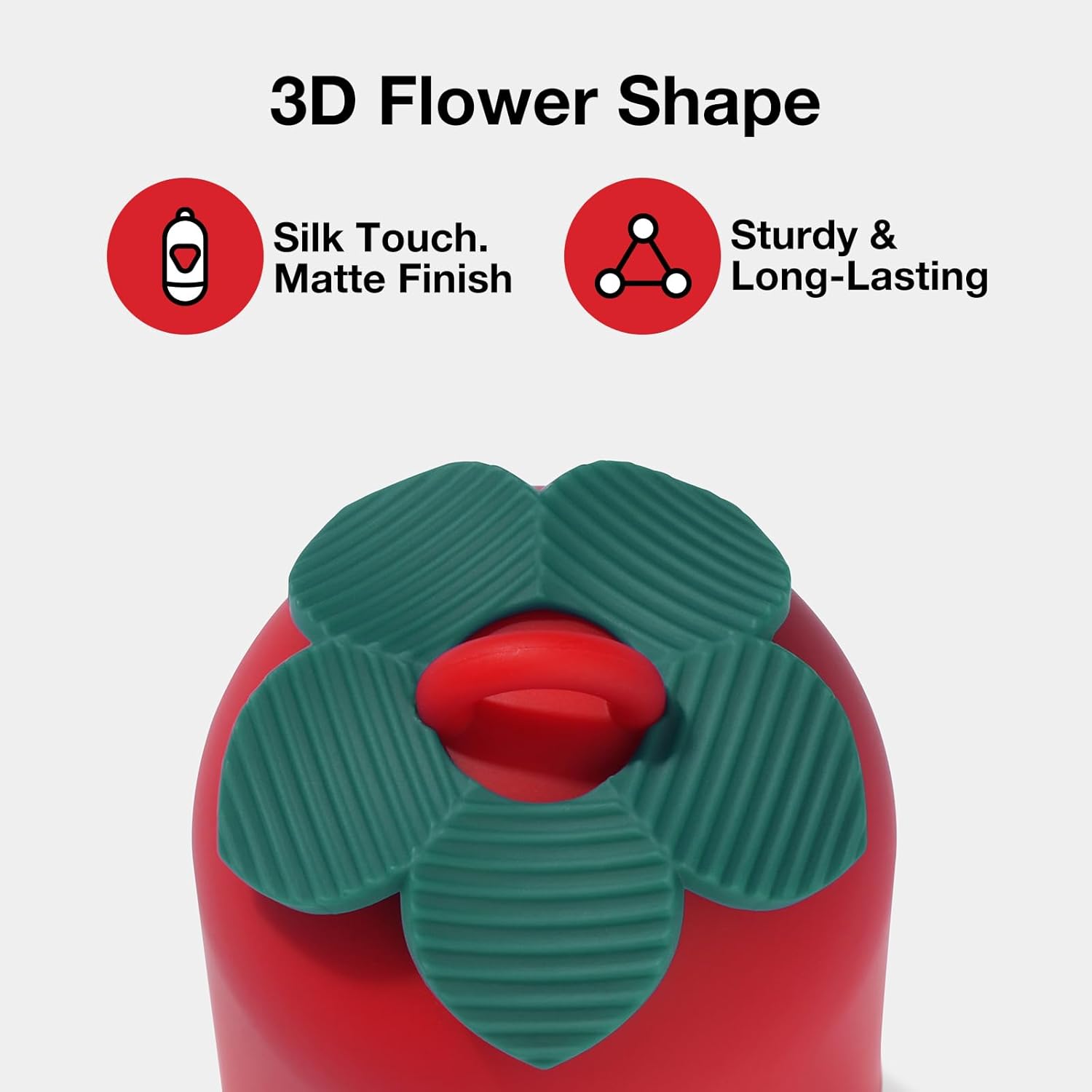 Dog Poop Bag Dispenser with Strawberry Scented Bags