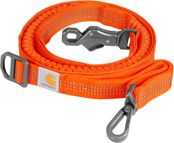 Carhartt Shock-Absorbing Reflective Dog Leash Orange