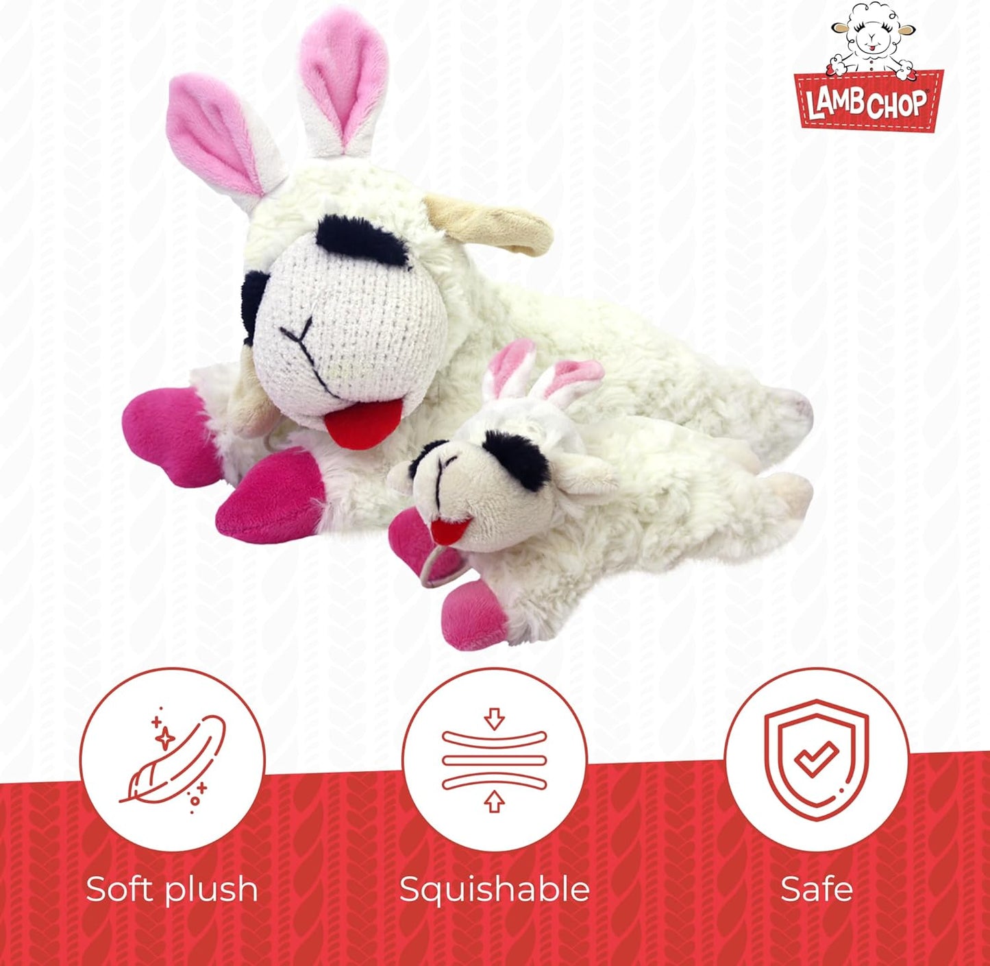 Lamb Chop Easter Dog Plush Toy