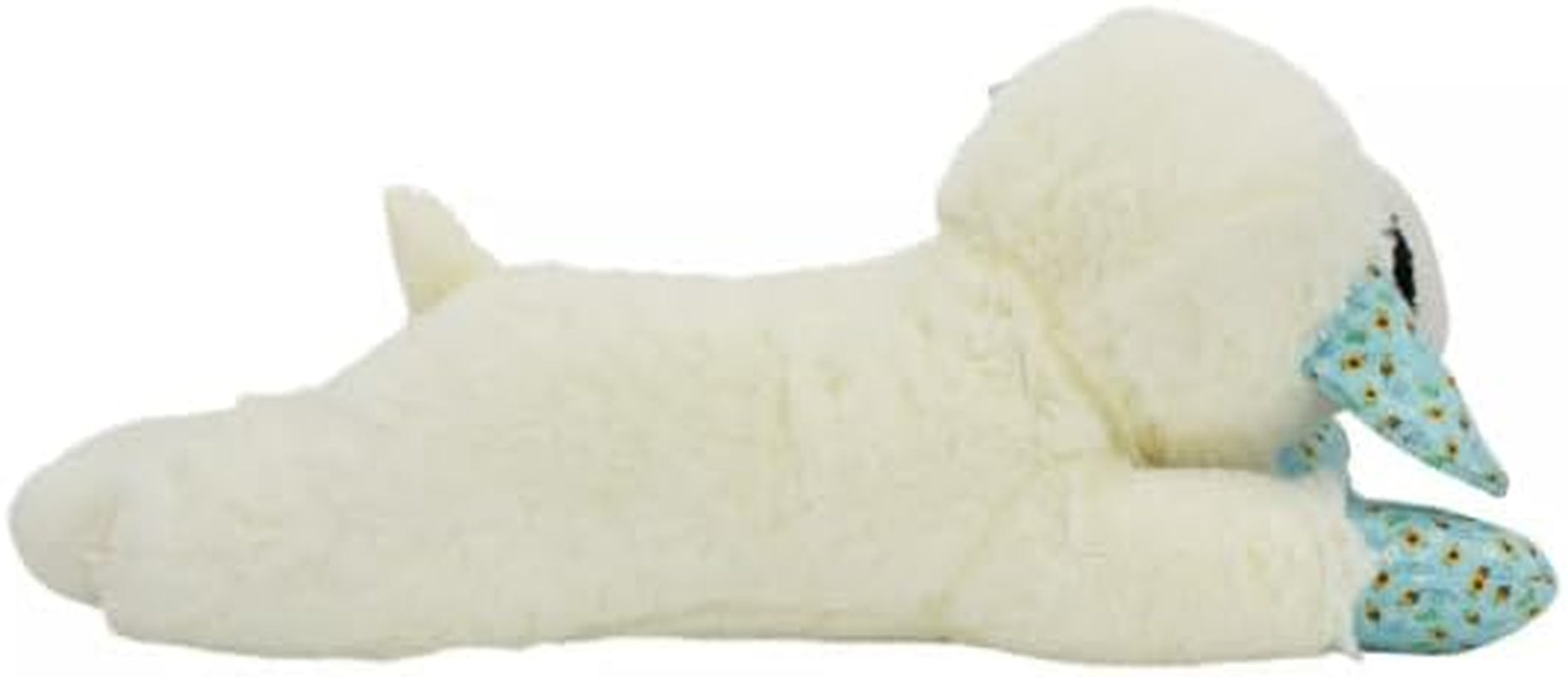 Unique Jumbo Blue Bee Lamb Chop Plush Dog Toy - 24"