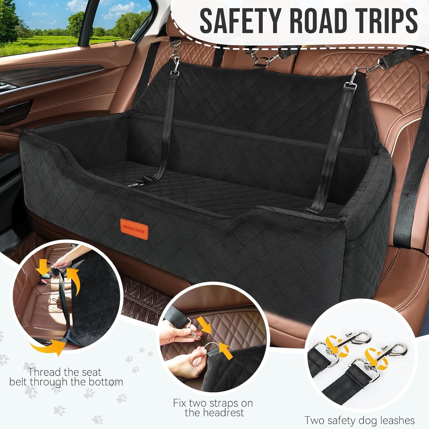 Large Dog Car Seat under 100 Lbs 