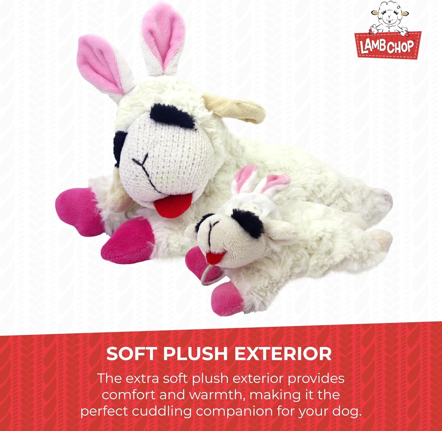 Lamb Chop Easter Dog Plush Toy