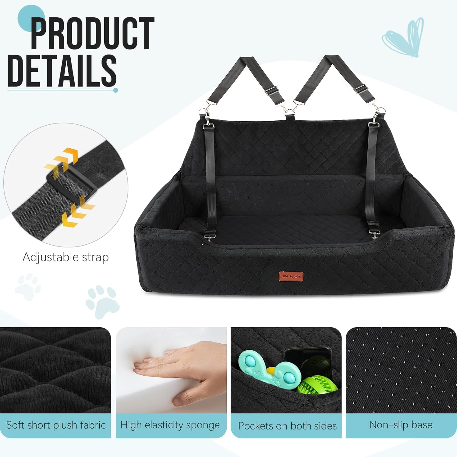 Large Dog Car Seat under 100 Lbs 